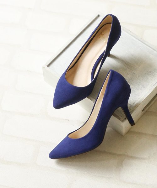 menue（メヌエ）の「美脚魅せ ポインテッドトゥ 8cmヒール パンプス（パンプス・レディース・ガンメタ/ピンク/ライトグレー/コーラルピンク/レッド/コバルトブルー/ブラック/アッシュグレー/ブラウン/ネイビー/マスタード/パイソン/グリーン/その他/ブラック系その他2/アイボリー/グレー系その他/レッド系その他/ブラック系その他3/ブラック系その他4/レオパード/ホワイト系その他3/ラメ/ゴールド/ブラック系その他5/ブラック系その他7/シルバー/ブラック系その他6/ホワイト系その他/グレイッシュベージュ/ベージュ系その他/ホワイト系その他2・24.0cm/21.0cm/25.5cm/21.5cm/26.5cm/23.5cm/24.5cm/26.0cm/22.0cm/23.0cm/25.0cm/22.5cm/27.0cm）」の20枚目の写真