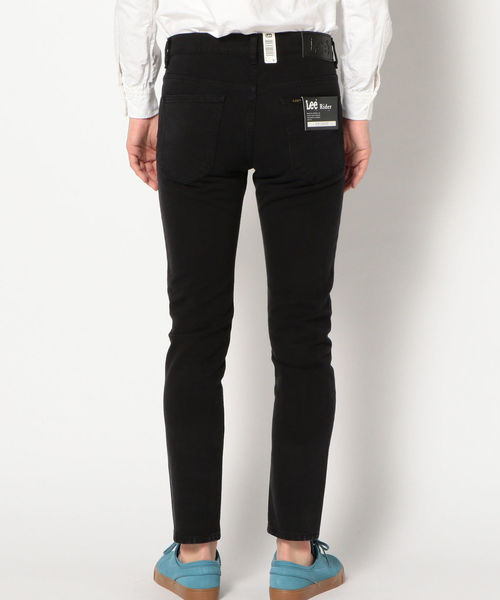 Lee(リー)の「LEE: RIDER スキニーパンツ(その他パンツ・メンズ・ブラック・LARGE/MEDIUM/SMALL)」の3枚目の写真