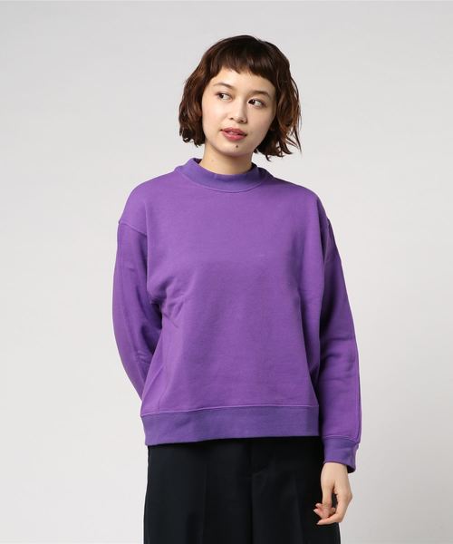 N.（N. Natural Beauty Basic）（エヌエヌナチュラルビューティーベーシック）の「◆スウェットプルオーバー（スウェット・レディース・ホワイト/ベージュ/パープル・MEDIUM）」の10枚目の写真