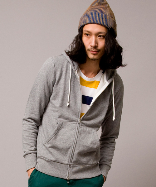 BEAUTY&YOUTH UNITED ARROWS(ビューティーアンドユースユナイテッドアローズ)の「by ∴ スウェット ジップ フーディ§(パーカー・メンズ・ブラック/グレー/ケリー/ターコイズブルー/イエロー・SMALL/MEDIUM/LARGE/X-LARGE)」の3枚目の写真