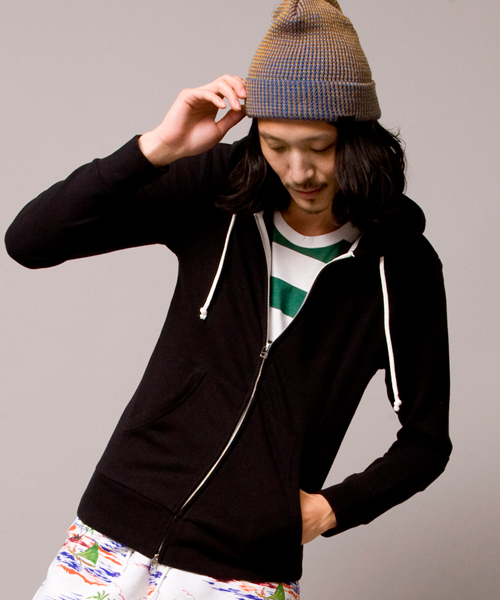 BEAUTY&YOUTH UNITED ARROWS(ビューティーアンドユースユナイテッドアローズ)の「by ∴ スウェット ジップ フーディ§(パーカー・メンズ・ブラック/グレー/ケリー/ターコイズブルー/イエロー・SMALL/MEDIUM/LARGE/X-LARGE)」の6枚目の写真