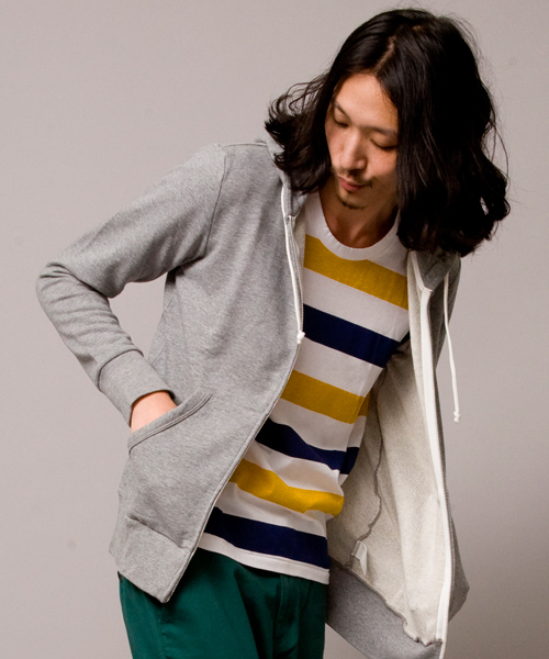 BEAUTY&YOUTH UNITED ARROWS(ビューティーアンドユースユナイテッドアローズ)の「by ∴ スウェット ジップ フーディ§(パーカー・メンズ・ブラック/グレー/ケリー/ターコイズブルー/イエロー・SMALL/MEDIUM/LARGE/X-LARGE)」の7枚目の写真