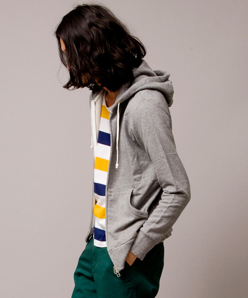 BEAUTY&YOUTH UNITED ARROWS(ビューティーアンドユースユナイテッドアローズ)の「by ∴ スウェット ジップ フーディ§(パーカー・メンズ・ブラック/グレー/ケリー/ターコイズブルー/イエロー・SMALL/MEDIUM/LARGE/X-LARGE)」の11枚目の写真