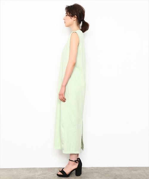 FRUIT OF THE LOOM（フルーツオブザルーム）の「【FRUIT OF THE LOOM × ADAM ET ROPE'】別注フルーツ染め ワンピース（ワンピース・レディース・ホワイト/イエロー/ダークブラウン/パープル/ライトグリーン・FREE）」の6枚目の写真