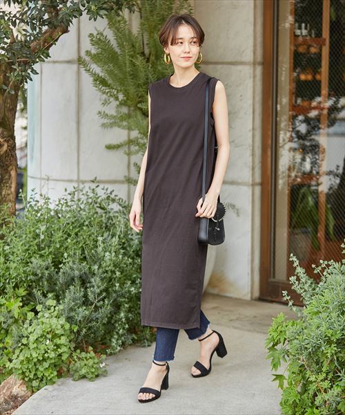 FRUIT OF THE LOOM（フルーツオブザルーム）の「【FRUIT OF THE LOOM × ADAM ET ROPE'】別注フルーツ染め ワンピース（ワンピース・レディース・ホワイト/イエロー/ダークブラウン/パープル/ライトグリーン・FREE）」の22枚目の写真