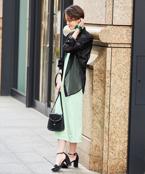 FRUIT OF THE LOOM（フルーツオブザルーム）の「【FRUIT OF THE LOOM × ADAM ET ROPE'】別注フルーツ染め ワンピース（ワンピース・レディース・ホワイト/イエロー/ダークブラウン/パープル/ライトグリーン・FREE）」の19枚目の写真