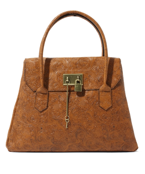 goa（ゴア）の「ペイズリー型押しバーキン（ハンドバッグ）」 - WEAR 