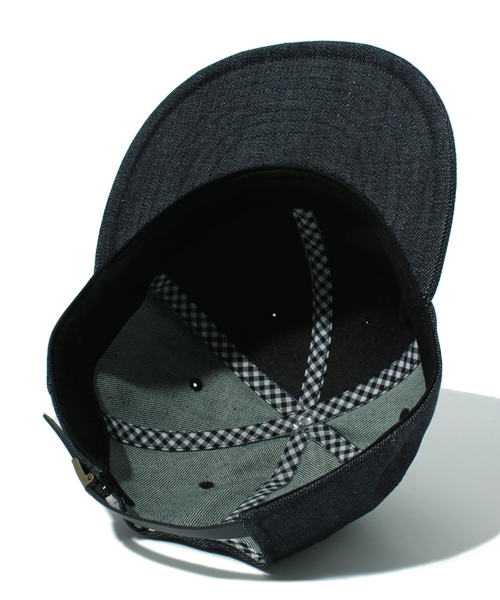 603(ロクマルサン)の「603 BSデニムキャップ(キャップ・メンズ・ネイビー/ブラック・FREE)」の3枚目の写真