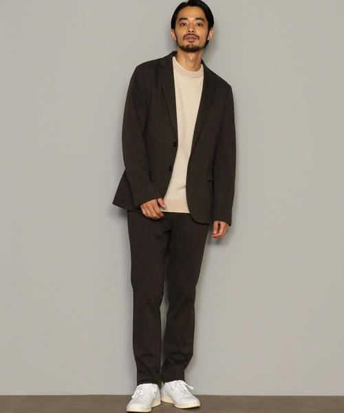 green label relaxing（グリーンレーベルリラクシング）の「NM◆ウールライクフリーリッチ2B M68 ジャケット（テーラードジャケット・メンズ・ダークグレー/ネイビー/ダークブラウン・XL/L/XS/XXL/M/S）」の15枚目の写真