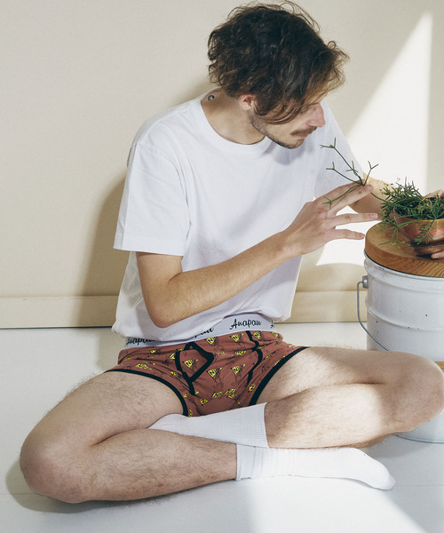 anapau(アナパウ)の「<anapau/アナパウ> ボクサーパンツ(ボクサーパンツ・メンズ・ブラック/イエロー/その他2/ブラック系その他/バーガンディー/サーモンピンク/ブルー系その他/その他1/その他3/レッド/ブラック系その他3/チャコールグレー/グレー/ブラック系その他2/ブルー/ベージュ/オートミール/ブラウン系その他/ライトブルー/ネイビー/グリーン/テラコッタ/レッド系/エメラルド/インディゴブルー/ライトベージュ/オレンジ/グリーン系・L/M)」の8枚目の写真