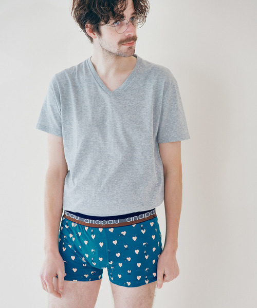 anapau(アナパウ)の「<anapau/アナパウ> ボクサーパンツ(ボクサーパンツ・メンズ・ブラック/イエロー/その他2/ブラック系その他/バーガンディー/サーモンピンク/ブルー系その他/その他1/その他3/レッド/ブラック系その他3/チャコールグレー/グレー/ブラック系その他2/ブルー/ベージュ/オートミール/ブラウン系その他/ライトブルー/ネイビー/グリーン/テラコッタ/レッド系/エメラルド/インディゴブルー/ライトベージュ/オレンジ/グリーン系・L/M)」の14枚目の写真