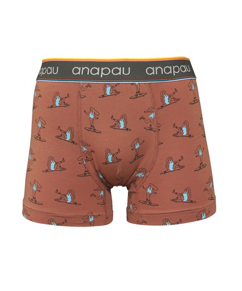 anapau(アナパウ)の「<anapau/アナパウ> ボクサーパンツ(ボクサーパンツ・メンズ・ブラック/イエロー/その他2/ブラック系その他/バーガンディー/サーモンピンク/ブルー系その他/その他1/その他3/レッド/ブラック系その他3/チャコールグレー/グレー/ブラック系その他2/ブルー/ベージュ/オートミール/ブラウン系その他/ライトブルー/ネイビー/グリーン/テラコッタ/レッド系/エメラルド/インディゴブルー/ライトベージュ/オレンジ/グリーン系・L/M)」の9枚目の写真