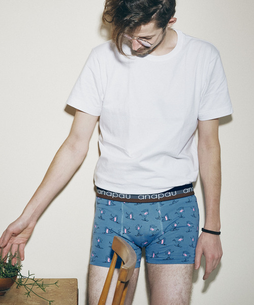 anapau(アナパウ)の「<anapau/アナパウ> ボクサーパンツ(ボクサーパンツ・メンズ・ブラック/イエロー/その他2/ブラック系その他/バーガンディー/サーモンピンク/ブルー系その他/その他1/その他3/レッド/ブラック系その他3/チャコールグレー/グレー/ブラック系その他2/ブルー/ベージュ/オートミール/ブラウン系その他/ライトブルー/ネイビー/グリーン/テラコッタ/レッド系/エメラルド/インディゴブルー/ライトベージュ/オレンジ/グリーン系・L/M)」の16枚目の写真