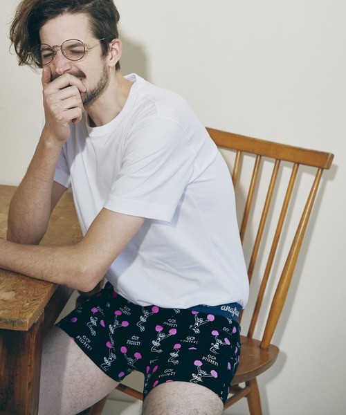 anapau(アナパウ)の「<anapau/アナパウ> ボクサーパンツ(ボクサーパンツ・メンズ・ブラック/イエロー/その他2/ブラック系その他/バーガンディー/サーモンピンク/ブルー系その他/その他1/その他3/レッド/ブラック系その他3/チャコールグレー/グレー/ブラック系その他2/ブルー/ベージュ/オートミール/ブラウン系その他/ライトブルー/ネイビー/グリーン/テラコッタ/レッド系/エメラルド/インディゴブルー/ライトベージュ/オレンジ/グリーン系・L/M)」の2枚目の写真