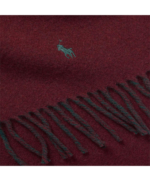 POLO RALPH LAUREN(ポロ ラルフ ローレン)の「リバーシブル スカーフ(マフラー・メンズ・レッド系1/ブルー系9/ブラウン系1/ライトベージュ・ONE SIZE)」の10枚目の写真