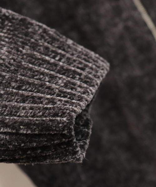 Confirm(コンファーム)の「Confirm / コンファーム モールZIPカーディガン(カーディガン/ボレロ・メンズ・ブラック/ネイビー/レッド・M/L)」の9枚目の写真