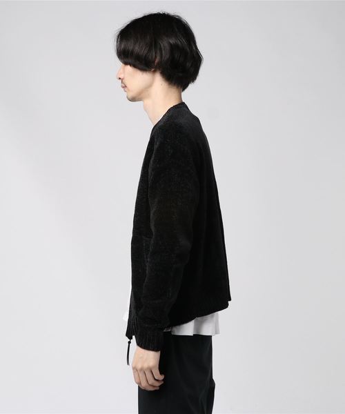 Confirm(コンファーム)の「Confirm / コンファーム モールZIPカーディガン(カーディガン/ボレロ・メンズ・ブラック/ネイビー/レッド・M/L)」の6枚目の写真