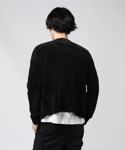 Confirm(コンファーム)の「Confirm / コンファーム モールZIPカーディガン(カーディガン/ボレロ・メンズ・ブラック/ネイビー/レッド・M/L)」の5枚目の写真