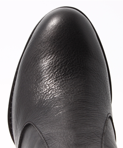 SHIPS for women（シップスフォーウィメン）の「サイド ジップ レザー ブーティ◇（ブーティ・レディース・ブラック/カーキ/ピンクベージュ・36.5/36/37/37.5/38）」の7枚目の写真