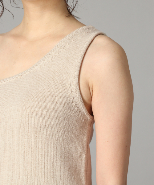 LOWRYS FARM（ローリーズファーム）の「５Ｇオフショル２Ｐプルオーバー　826401（ニット/セーター・レディース・オフホワイト/ブラック/ベージュ・FREE）」の15枚目の写真