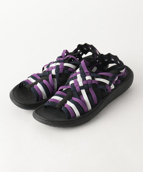 coen（コーエン）の「メッシュワラチサンダル（サンダル・メンズ・ブラック/パープル・LARGE/SMALL/MEDIUM）」の7枚目の写真