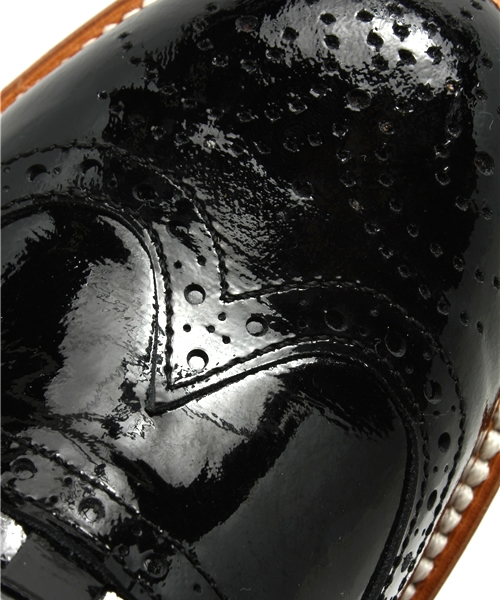 Ray BEAMS（レイビームス）の「PALANCO / ギリー ウィングチップ（ドレスシューズ・レディース・ホワイト/ブラック・37/35/39/38/36）」の5枚目の写真