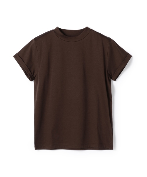 ESTNATION エストネーション テレコ Tシャツ ブラウン 茶色 GOOD PEOPLE GOOD STITCHING GOOD PRODUCT for ESTNATION
