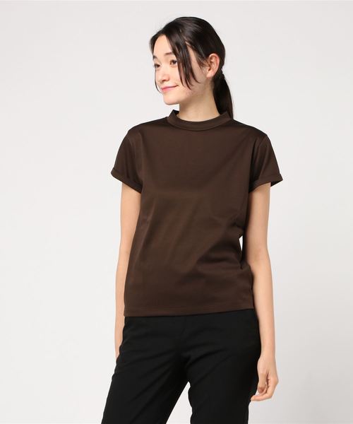 新品未使用タグ付き‼️ ESTNATION /コットンスムースクルーネックTシャツ ESTNATION（エストネーション）の「ESTNATION / コットン