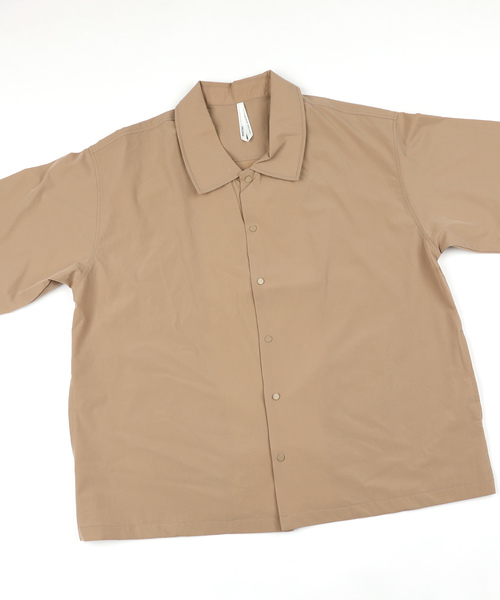 Ressaca(レサーカ)の「4Wayストレッチ コーチシャツジャケット(シャツ/ブラウス・メンズ・カーキ/ベージュ/ブラック/ネイビー・M/XL/L)」の16枚目の写真