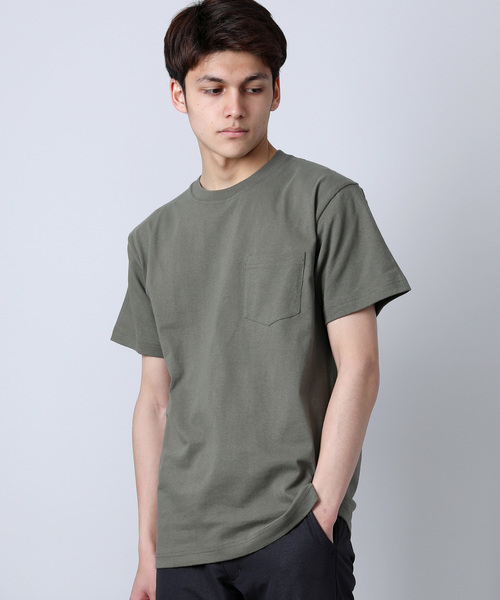 Ressaca(レサーカ)の「オープンエンドポケットTシャツ(Tシャツ/カットソー・メンズ・ブラック/ホワイト/インディゴブルー/グレー/ネイビー/アーミー/スミクロ・XL/L/S/M)」の5枚目の写真