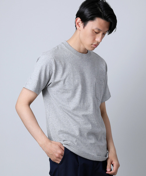 Ressaca(レサーカ)の「オープンエンドポケットTシャツ(Tシャツ/カットソー・メンズ・ブラック/ホワイト/インディゴブルー/グレー/ネイビー/アーミー/スミクロ・XL/L/S/M)」の4枚目の写真