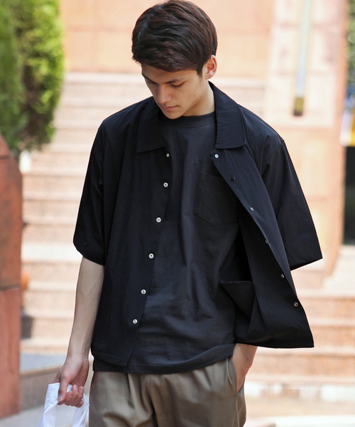 Ressaca(レサーカ)の「オープンエンドポケットTシャツ(Tシャツ/カットソー・メンズ・ブラック/ホワイト/インディゴブルー/グレー/ネイビー/アーミー/スミクロ・XL/L/S/M)」の13枚目の写真