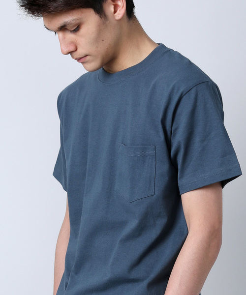 Ressaca(レサーカ)の「オープンエンドポケットTシャツ(Tシャツ/カットソー・メンズ・ブラック/ホワイト/インディゴブルー/グレー/ネイビー/アーミー/スミクロ・XL/L/S/M)」の9枚目の写真