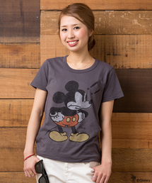 Ray BEAMS | JUNK FOOD×Ray BEAMS / 別注 "angry Mickey Mouse"(Tシャツ/カットソー)