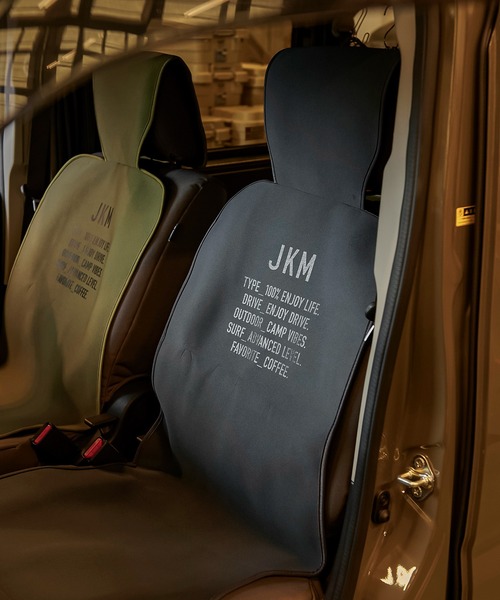 JKM（ジェイケイエム）の「JKM　ウェットスーツ素材 防水シートカバー フロント1枚（アウトドアグッズ・レディース・ネイビー/ダークグレー/オリーブドラブ・ONE SIZE）」の14枚目の写真