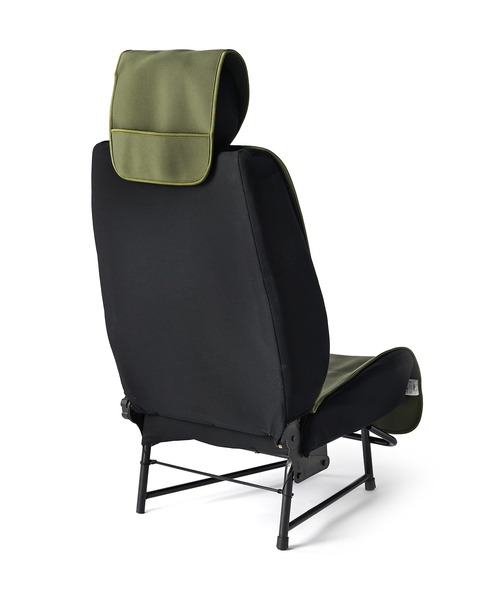 JKM（ジェイケイエム）の「JKM　ウェットスーツ素材 防水シートカバー フロント1枚（アウトドアグッズ・レディース・ネイビー/ダークグレー/オリーブドラブ・ONE SIZE）」の7枚目の写真