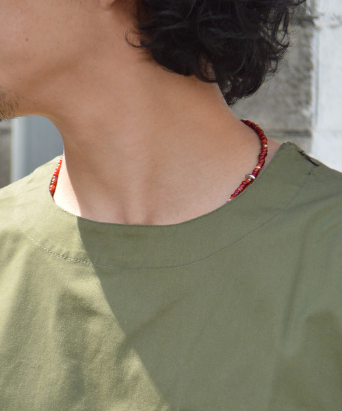 Dickies(ディッキーズ)の「Dickies/ ディッキーズ TCツイルリラックスフィット半袖プルオーバーシャツ(シャツ/ブラウス・メンズ・ブラック/オリーブ・M/L/XL)」の8枚目の写真