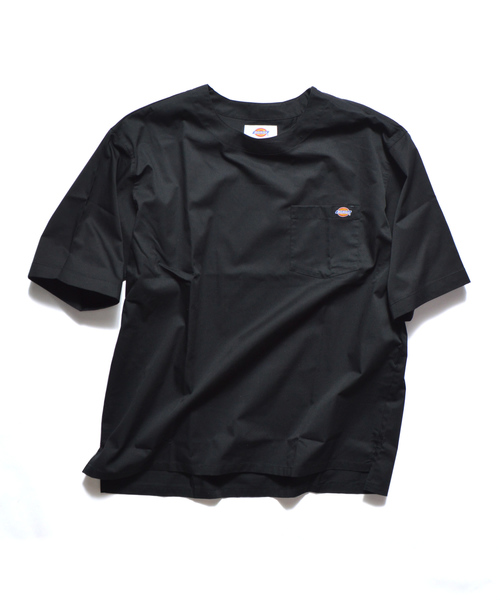 Dickies(ディッキーズ)の「Dickies/ ディッキーズ TCツイルリラックスフィット半袖プルオーバーシャツ(シャツ/ブラウス・メンズ・ブラック/オリーブ・M/L/XL)」の12枚目の写真