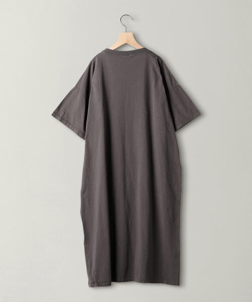 BEAUTY&YOUTH UNITED ARROWS（ビューティーアンドユースユナイテッドアローズ）の「【別注】＜STAR&STRIPE＞Tシャツワンピースо（ワンピース・レディース・ダークグレー/ライム/ホワイト・FREE）」の4枚目の写真