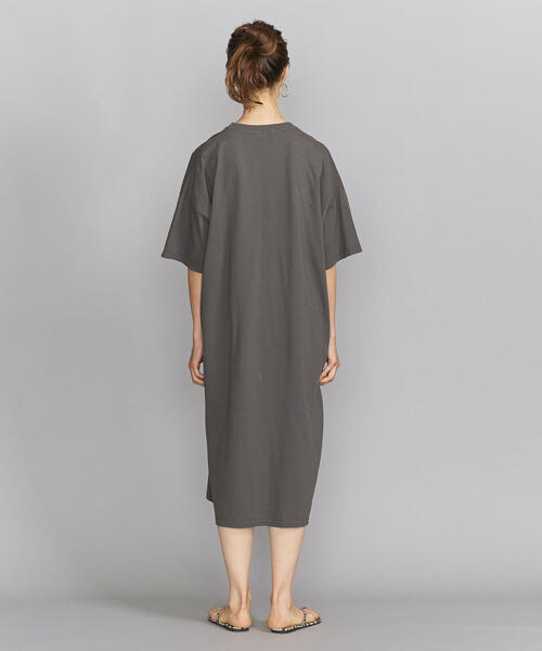 BEAUTY&YOUTH UNITED ARROWS（ビューティーアンドユースユナイテッドアローズ）の「【別注】＜STAR&STRIPE＞Tシャツワンピースо（ワンピース・レディース・ダークグレー/ライム/ホワイト・FREE）」の9枚目の写真