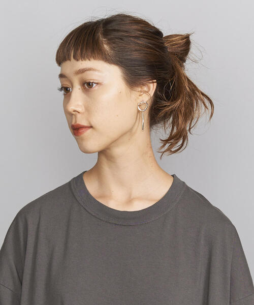 BEAUTY&YOUTH UNITED ARROWS（ビューティーアンドユースユナイテッドアローズ）の「【別注】＜STAR&STRIPE＞Tシャツワンピースо（ワンピース・レディース・ダークグレー/ライム/ホワイト・FREE）」の10枚目の写真