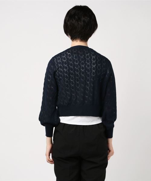 To b. by agnes b.（トゥービーバイアニエスベー）の「WM96 CARDIGAN レースカーディガン（カーディガン/ボレロ ...