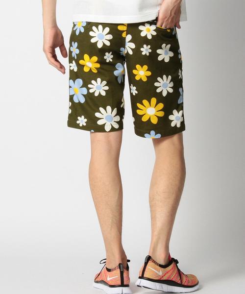 SHIPS GENERAL SUPPLY（シップスジェネラルサプライ）の「SGS: フラワープリント/バミューダショーツ■（チノパンツ・メンズ・ベージュ/ネイビー/ブルー系その他/ブラック/ブルー/ダークネイビー/オフホワイト/オリーブ/ホワイト系その他/ブルーグラス/ストーン・X-LARGE/LARGE/SMALL/MEDIUM）」の14枚目の写真