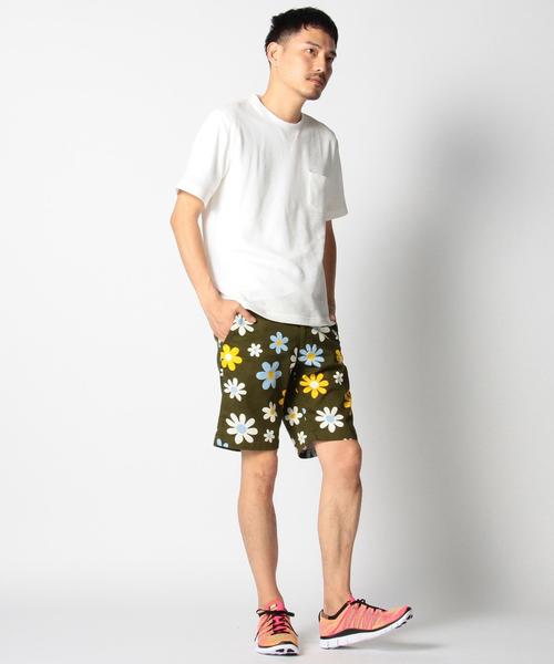 SHIPS GENERAL SUPPLY（シップスジェネラルサプライ）の「SGS: フラワープリント/バミューダショーツ■（チノパンツ・メンズ・ベージュ/ネイビー/ブルー系その他/ブラック/ブルー/ダークネイビー/オフホワイト/オリーブ/ホワイト系その他/ブルーグラス/ストーン・X-LARGE/LARGE/SMALL/MEDIUM）」の13枚目の写真