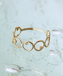 ハートゴールドリング（リング）｜little emblem（リトル