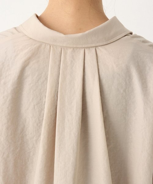 GLOBAL WORK(グローバルワーク)の「ワッシャーデシンシャツ8分袖/844891(シャツ/ブラウス・レディース・ワインレッド/フューシャピンク/ベージュ・FREE)」の14枚目の写真