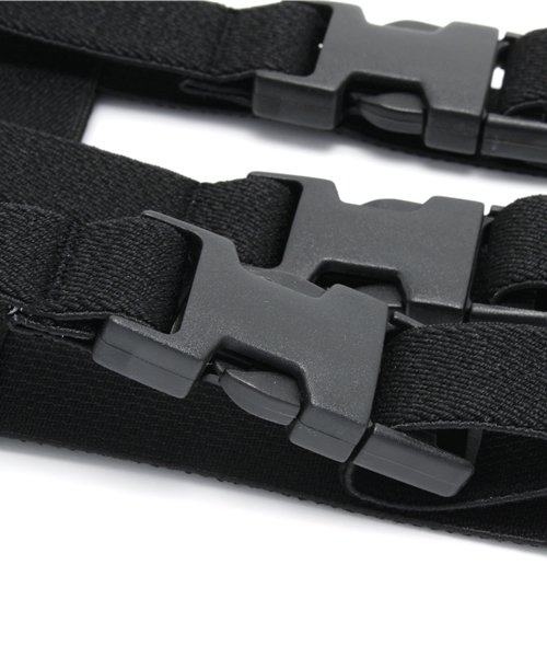 WEGO（ウィゴー）の「WEGO/3ラインサスペンダー（サスペンダー・レディース・ブラック・FREE）」の3枚目の写真