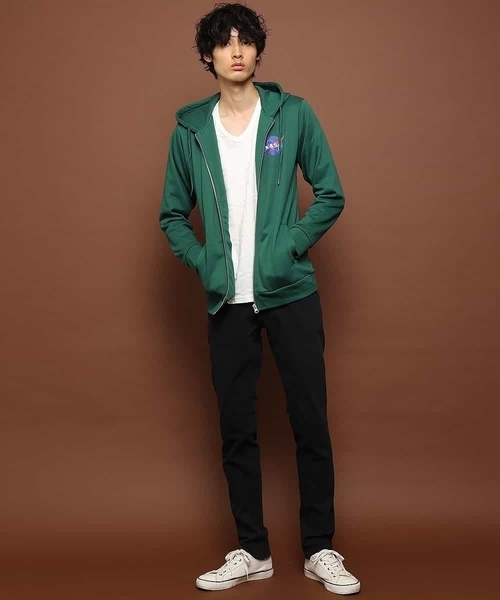 MK MICHEL KLEIN HOMME （エムケーミッシェルクランオム）の「《NASA》APOLLO /  コラボパーカー（パーカー・メンズ・グリーン/ブラック/グレー・46/48/51）」の13枚目の写真