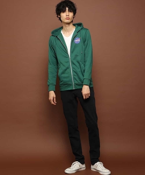 MK MICHEL KLEIN HOMME （エムケーミッシェルクランオム）の「《NASA》APOLLO /  コラボパーカー（パーカー・メンズ・グリーン/ブラック/グレー・46/48/51）」の14枚目の写真