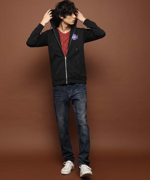 MK MICHEL KLEIN HOMME （エムケーミッシェルクランオム）の「《NASA》APOLLO /  コラボパーカー（パーカー・メンズ・グリーン/ブラック/グレー・46/48/51）」の17枚目の写真